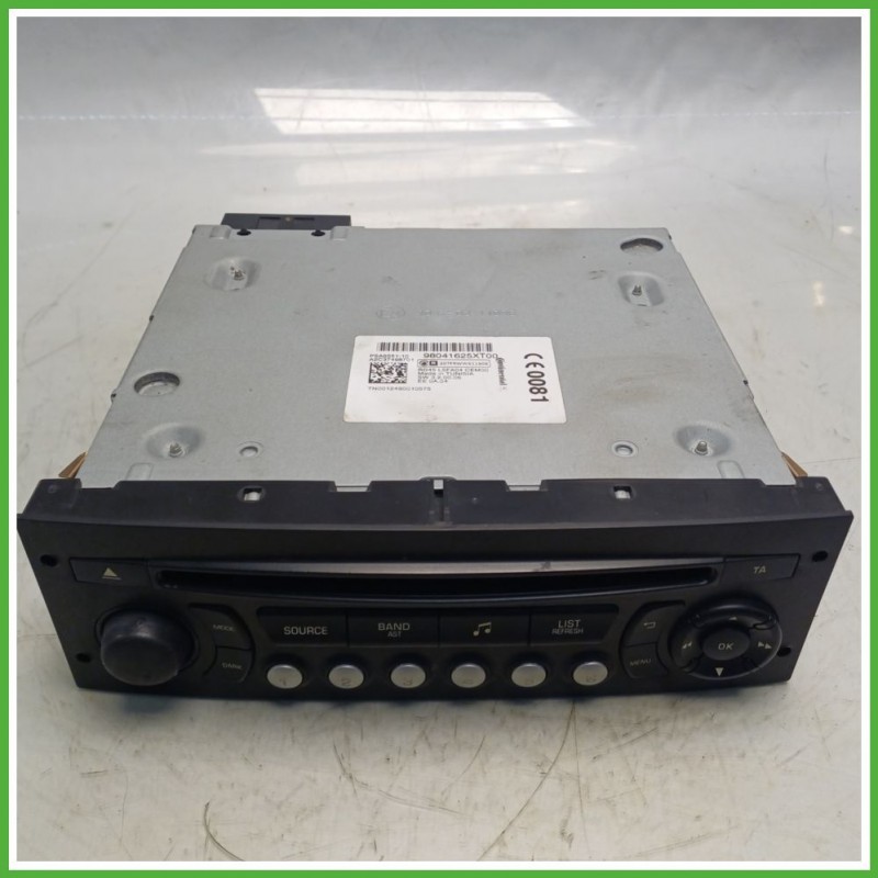 Autoradio PEUGEOT 3008 1.6 6579NQ 2009 2013 CONTINENTAL A2C37498701