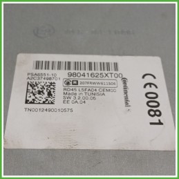 Autoradio PEUGEOT 3008 1.6 6579NQ 2009 2013 CONTINENTAL A2C37498701