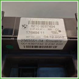 Quadro strumenti contachilometri tachimetro JOHNSON CONTROLS 17649411 BMW Serie 3 F31 62108718270