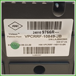 Quadro strumenti contachilometri tachimetro VISTEON VPCRRF-10849-JB RENAULT CLIO 4a Serie 248106164R