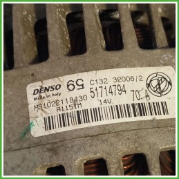 Alternatore DENSO MS1022118430 FIAT GRANDE PUNTO 2Y 52003531