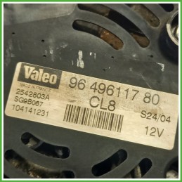 Alternatore VALEO SG9B067 CITROEN C3 1a Serie 57056C