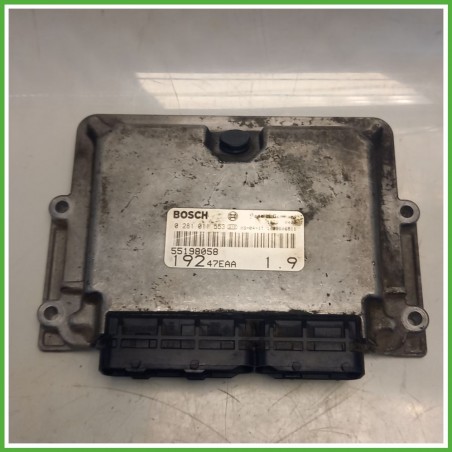 Centralina Motore Iniezione ECU BOSCH 0281011553 FIAT STILO 2V 1.9 JTD 85kw 55185364 2003 2009