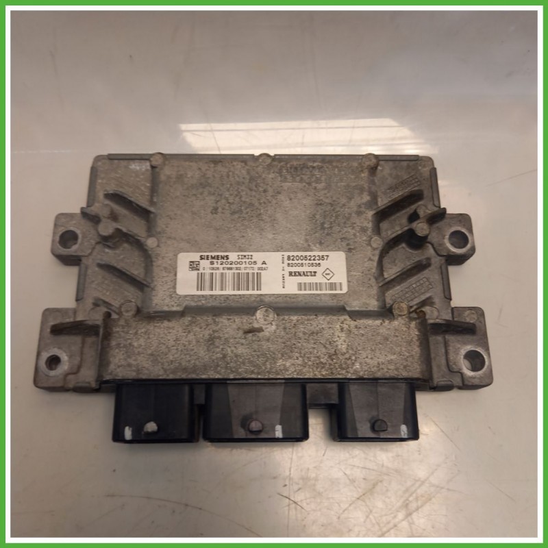 Centralina Motore Iniezione ECU SIEMENS SIM32 RENAULT CLIO 3a Serie 1.2 16V 55kw 8200522357 2005 2009