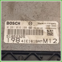 Centralina Motore Iniezione ECU BOSCH 0281016198 FIAT BRAVO 3L 1.6 88kw 51871187 2007 2010