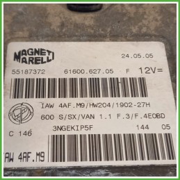 Centralina Motore Iniezione ECU MAGNETI MARELLI 61600.627.05F FIAT SEICENTO 1E 1.1 40kw 51819338 1998 2005