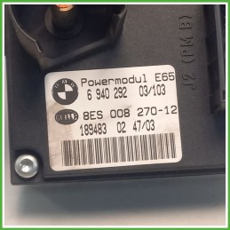 Centralina Controllo Alimentazione Batteria HELLA 8ES008270-12 BMW Serie 7 E65/E66 61359132581 2001 2005