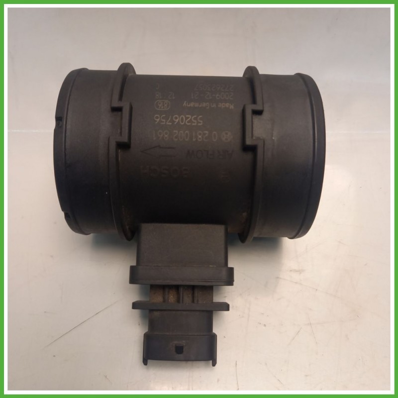 Debimetro Misuratore Massa Aria BOSCH 0281002861 FIAT CROMA 2T 1.9 16V 55350048 2007 2011