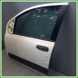 Porta Portiera Sportello Anteriore Sinistra SX BIANCO PASTELLO VR-223/B FIAT PANDA 33 Berlina 2011 2017 Originale Usato