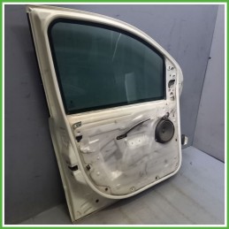 Porta Portiera Sportello Anteriore Sinistra SX BIANCO PASTELLO VR-223/B FIAT PANDA 33 Berlina 2011 2017 Originale Usato