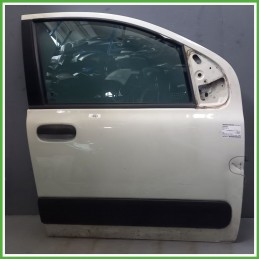 Porta Portiera Sportello Anteriore Destra DX BIANCO PASTELLO VR-223/B FIAT PANDA 33 Berlina 2011 2017 Originale Usato