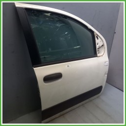 Porta Portiera Sportello Anteriore Destra DX BIANCO PASTELLO VR-223/B FIAT PANDA 33 Berlina 2011 2017 Originale Usato