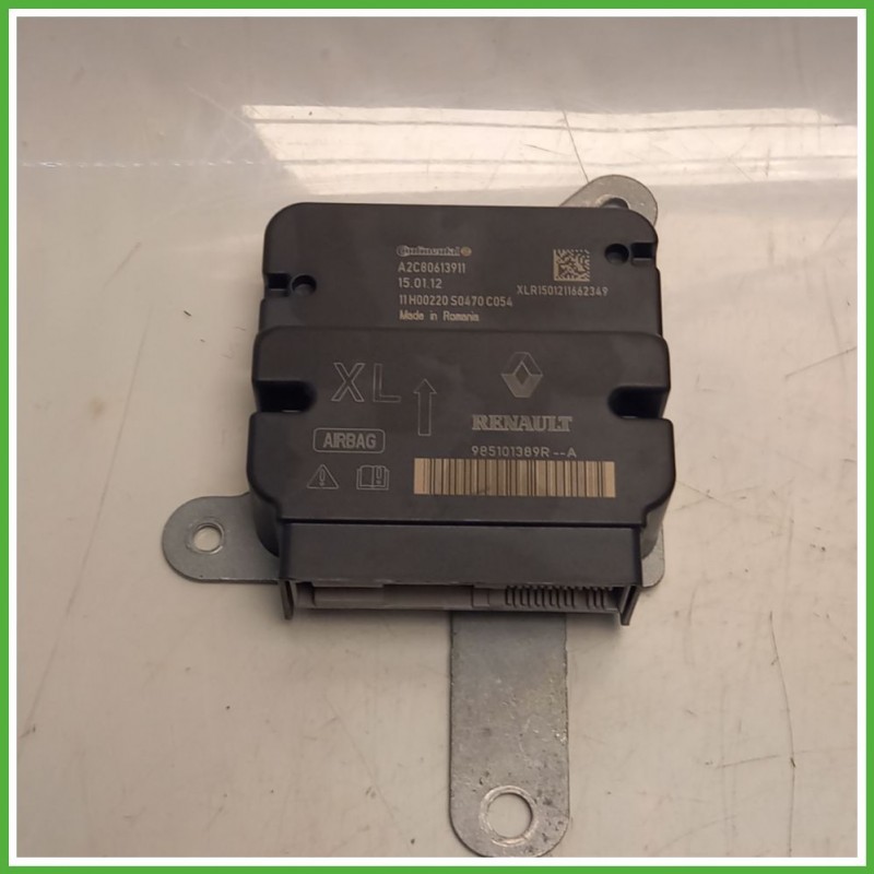 Centralina Airbag CONTINENTAL A2C80613911 RENAULT CLIO 4a Serie 1.5 dCi 985103419R 2012 2016