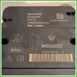 Centralina Airbag CONTINENTAL A2C80613911 RENAULT CLIO 4a Serie 1.5 dCi 985103419R 2012 2016