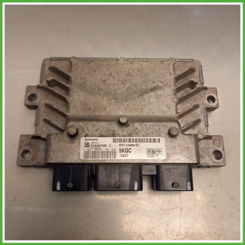 Centralina Motore Iniezione ECU CONTINENTAL EMS2102 FORD FIESTA CB1 1.4 16V 71kw BV2112A650GC 2008 2013