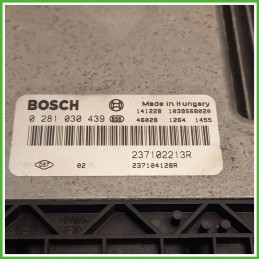 Centralina Motore Iniezione ECU BOSCH 0281030439 RENAULT CLIO 4a Serie 1.5 dCi 55kw 237102213R 2012 2016
