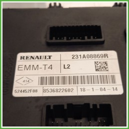 Centralina Confort Abitacolo 524452F08 RENAULT CLIO 4a Serie 231A08869R 2012 2016
