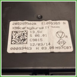Centralina Confort Abitacolo RENAULT CLIO 4a Serie 285259902R 2012 2016