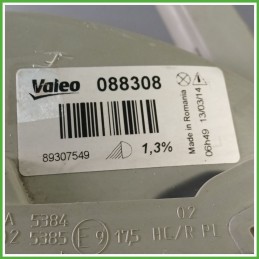 Faro Fanale Proiettore Anteriore Sinistro SX VALEO 088308 OPEL AGILA H00 9212210 Usato
