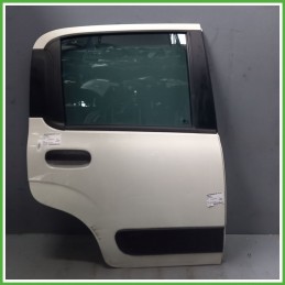 Porta Portiera Sportello Posteriore Destra DX BIANCO PASTELLO VR-223/B FIAT PANDA 33 Berlina 2011 2017 Originale Usato
