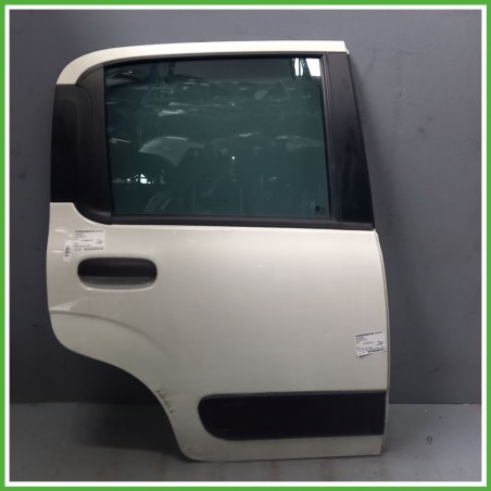 Porta Portiera Sportello Posteriore Destra DX BIANCO PASTELLO VR-223/B FIAT PANDA 33 Berlina 2011 2017 Originale Usato