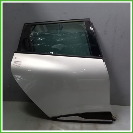 Porta Portiera Sportello Posteriore Destra DX GRIGIO CHIARO RENAULT CLIO 4a Serie Station Wagon 2012 2016 Originale Usato