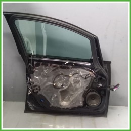 Porta Portiera Sportello Anteriore Sinistra SX NERO GBG OPEL ASTRA P10 Berlina 2009 2015 Originale Usato