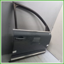 Porta Portiera Sportello Anteriore Destra DX GRIGIO SCURO VOLKSWAGEN TOUAREG 7L SUV 2002 2010 Originale Usato