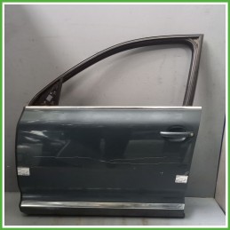 Porta Portiera Sportello Anteriore Sinistra SX GRIGIO SCURO VOLKSWAGEN TOUAREG 7L SUV 2002 2010 Originale Usato