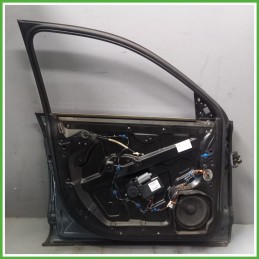 Porta Portiera Sportello Anteriore Sinistra SX GRIGIO SCURO VOLKSWAGEN TOUAREG 7L SUV 2002 2010 Originale Usato