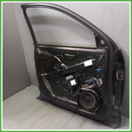 Porta Portiera Sportello Anteriore Sinistra SX GRIGIO SCURO VOLKSWAGEN TOUAREG 7L SUV 2002 2010 Originale Usato