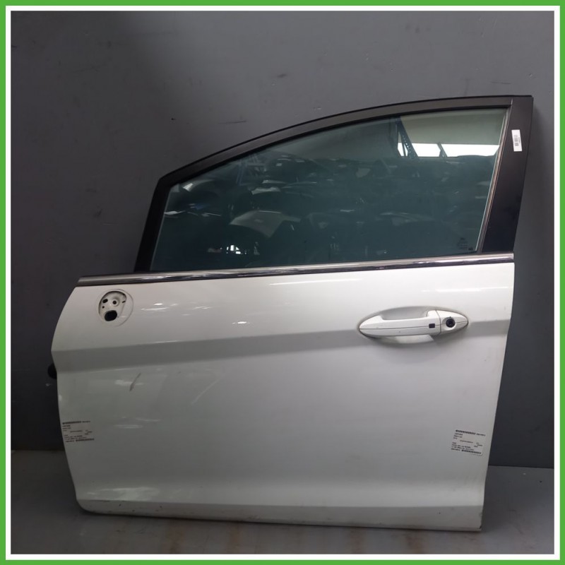 Porta Portiera Sportello Anteriore Sinistra SX BIANCO FROZEN WHITE FORD FIESTA CB1 Berlina 2008 2013 Originale Usato
