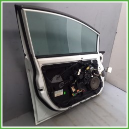 Porta Portiera Sportello Anteriore Sinistra SX BIANCO FROZEN WHITE FORD FIESTA CB1 Berlina 2008 2013 Originale Usato