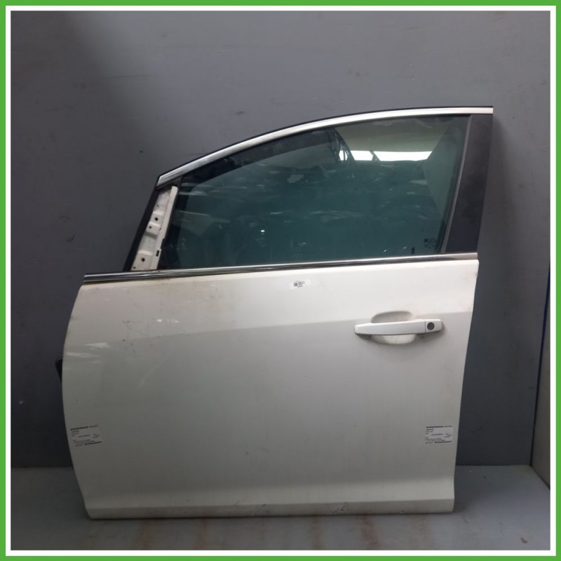 Porta Portiera Sportello Anteriore Sinistra SX BIANCO GAZ OPEL ASTRA P10 Berlina 2009 2015 Originale Usato
