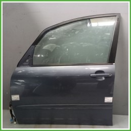 Porta Portiera Sportello Anteriore Sinistra SX GRIGIO/AZZURRO TOYOTA COROLLA VERSO Monovolume 2002 2004 Originale Usato