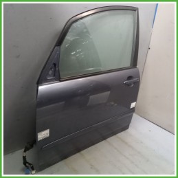 Porta Portiera Sportello Anteriore Sinistra SX GRIGIO/AZZURRO TOYOTA COROLLA VERSO Monovolume 2002 2004 Originale Usato
