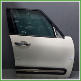 Porta Portiera Sportello Anteriore Destra DX BIANCO VR-268/A FIAT 500L 73 Monovolume 2012 2018 Originale Usato