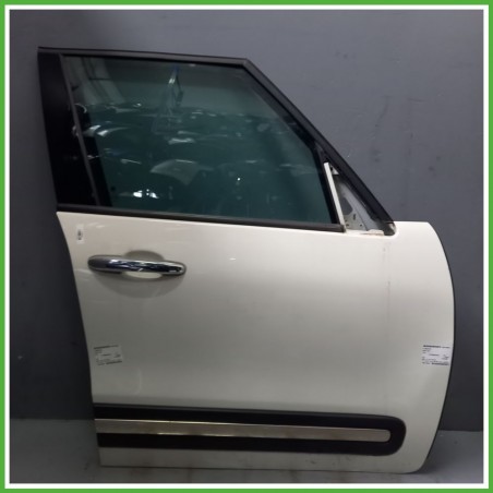 Porta Portiera Sportello Anteriore Destra DX BIANCO VR-268/A FIAT 500L 73 Monovolume 2012 2018 Originale Usato