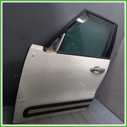 Porta Portiera Sportello Anteriore Sinistra SX BIANCO VR-268/A FIAT 500L 73 Monovolume 2012 2018 Originale Usato