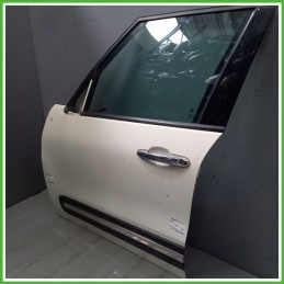 Porta Portiera Sportello Anteriore Sinistra SX BIANCO VR-268/A FIAT 500L 73 Monovolume 2012 2018 Originale Usato
