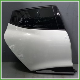 Porta Portiera Sportello Posteriore Destra DX BIANCO RENAULT CLIO 4a Serie Berlina 2012 2016 Originale Usato