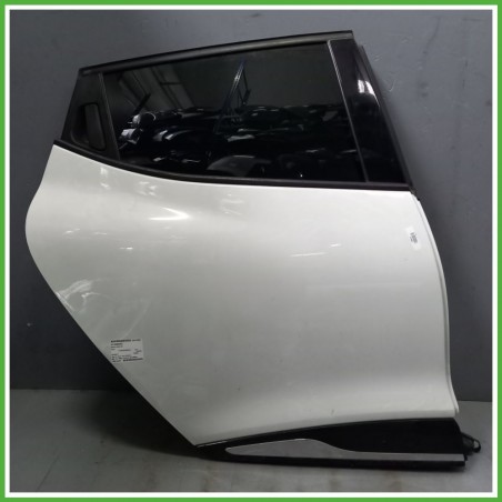 Porta Portiera Sportello Posteriore Destra DX BIANCO RENAULT CLIO 4a Serie Berlina 2012 2016 Originale Usato
