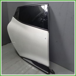 Porta Portiera Sportello Posteriore Destra DX BIANCO RENAULT CLIO 4a Serie Berlina 2012 2016 Originale Usato