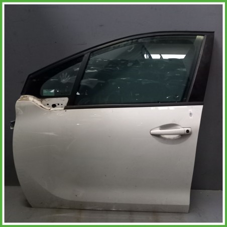 Porta Portiera Sportello Anteriore Sinistra SX EWP BIANCO BANCHISA PEUGEOT 208 Berlina 2015 2020 Originale Usato
