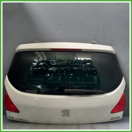 Portellone Bagagliaio Cofano Baule Posteriore PEUGEOT 3008 2009 2013 EWP BIANCO BANCHISA SUV Originale Usato