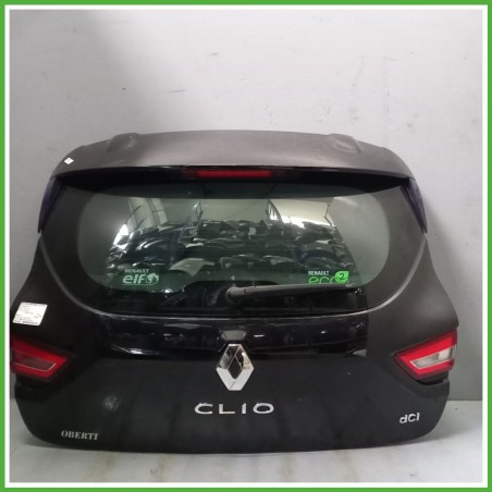Portellone Bagagliaio Cofano Baule Posteriore RENAULT CLIO 4a Serie 2012 2016 NERO Berlina Originale Usato