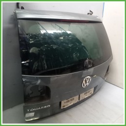 Portellone Bagagliaio Cofano Baule Posteriore VOLKSWAGEN TOUAREG 7L 2002 2010 GRIGIO SCURO SUV Originale Usato