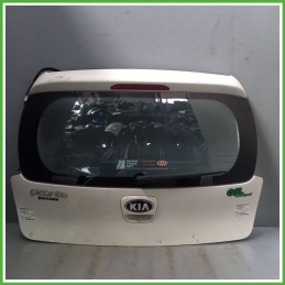 Portellone Bagagliaio Cofano Baule Posteriore KIA PICANTO 3a Serie 2011 2014 BIANCO CLEAR WHITE Berlina Originale Usato