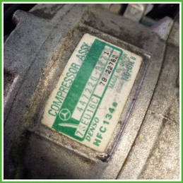 Compressore Clima AC Aria Condizionata DENSO 7SEU16C MERCEDES-BENZ Classe C W/S203 A0012305611