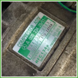 Compressore Clima AC Aria Condizionata DENSO 7SBU16C MERCEDES-BENZ CLK C/A208 A0002307011